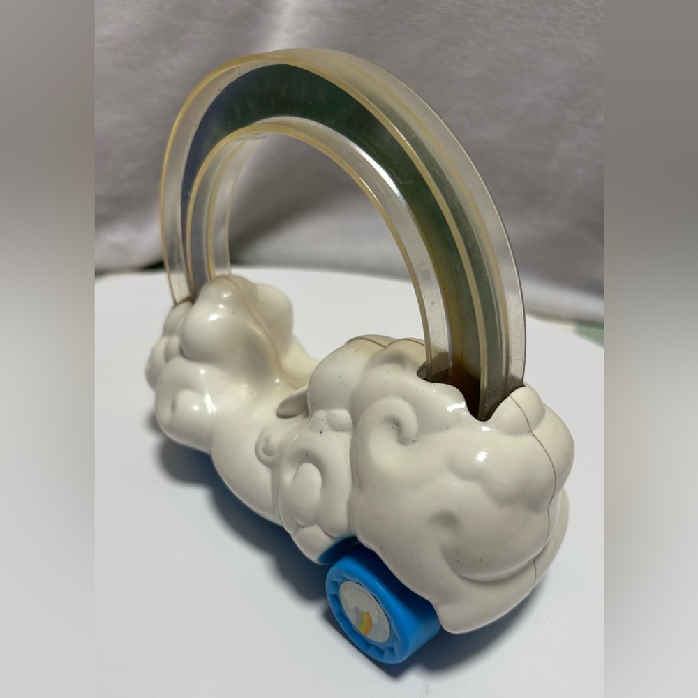 Vintage Care Bears Rainbow Roller Colorful Rainbow Cloud Toy Vehicle - Picture 5 of 7